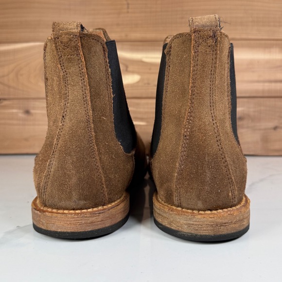 Freebird Curtis Mens Brown Suede Cap Toe Chelsea Boots Size 8 Leather Sole‎ main image 16